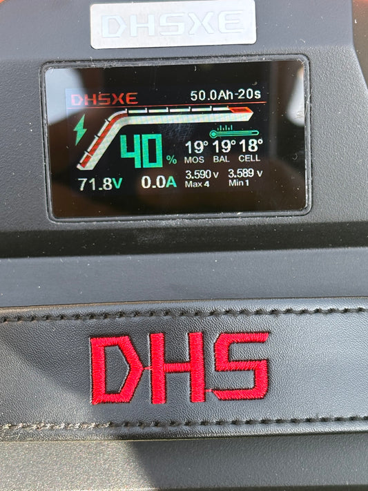 72volt battery 50ah 50s Samsung cells